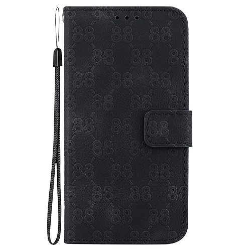 ELzEy Hülle für Oppo Realme C21 Handyhülle mit Kartenfach Geld Slot Ständer Brieftasche Prägung PU Ledertasche TPU innen Schale Flip Schutzhülle Kompatibel mit Oppo Realme C21, Schwarz ELzEy Hülle für Oppo Realme C21 Handyhülle mit Kartenfach Geld Slot Ständer Brieftasche Prägung PU Ledertasche TPU innen Schale Flip Schutzhülle Kompatibel mit Oppo Realme C21, Schwarz von ELzEy