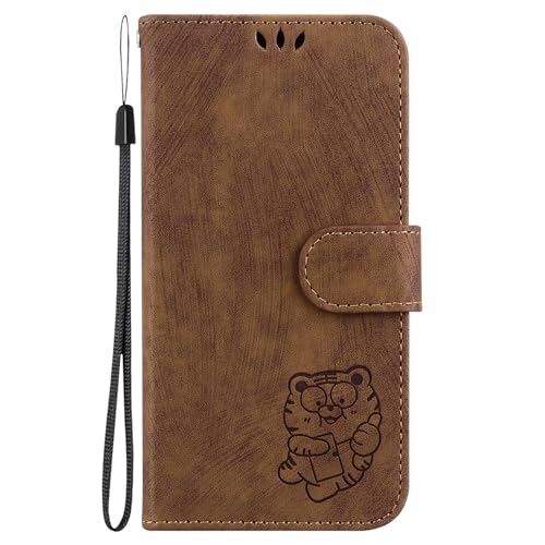 ELzEy Hülle für Redmi Note 13 Pro 5G Handyhülle mit Kartenfach Geld Slot Ständer Brieftasche Prägung PU Ledertasche TPU innen Schale Flip Schutzhülle Kompatibel mit Redmi Note 13 Pro 5G, Braun ELzEy Hülle für Redmi Note 13 Pro 5G Handyhülle mit Kartenfach Geld Slot Ständer Brieftasche Prägung PU Ledertasche TPU innen Schale Flip Schutzhülle Kompatibel mit Redmi Note 13 Pro 5G, Braun von ELzEy
