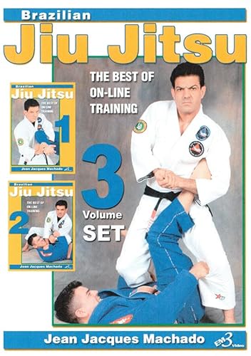 3 DVD Box Brazilian Jiu-Jitsu - Jean Jacques Machado von EM3 Video