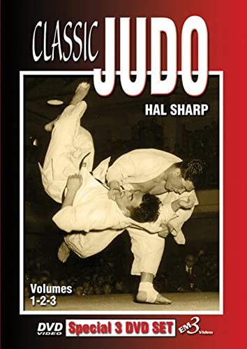 3 DVD Box - Classic Judo Hal Sharp Vol.1-3 von EM3-Video