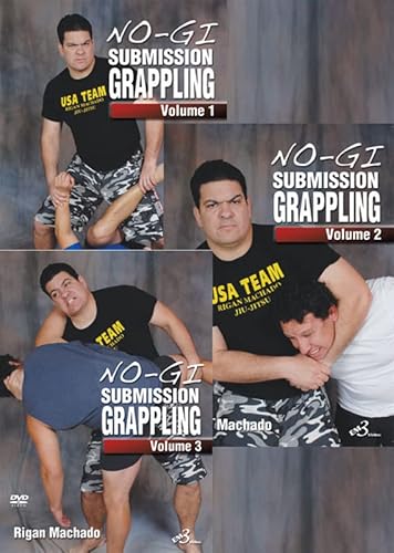 3 DVD Box No-Gi Submission Grappling Vol.1-3 von EM3 Video