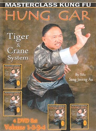 4 DVD Box Masterclass Kung Fu - Hung Gar Tiger & Crane System von EM3 Video