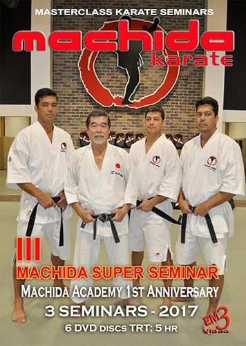6 DVD Box Masterclass Machida Karate Super Seminar 2017 von EM3 Video