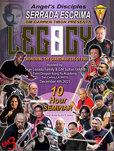 Serrada Escrima Seminar Legacy 2021 - 6 DVD Box von EM3-Video