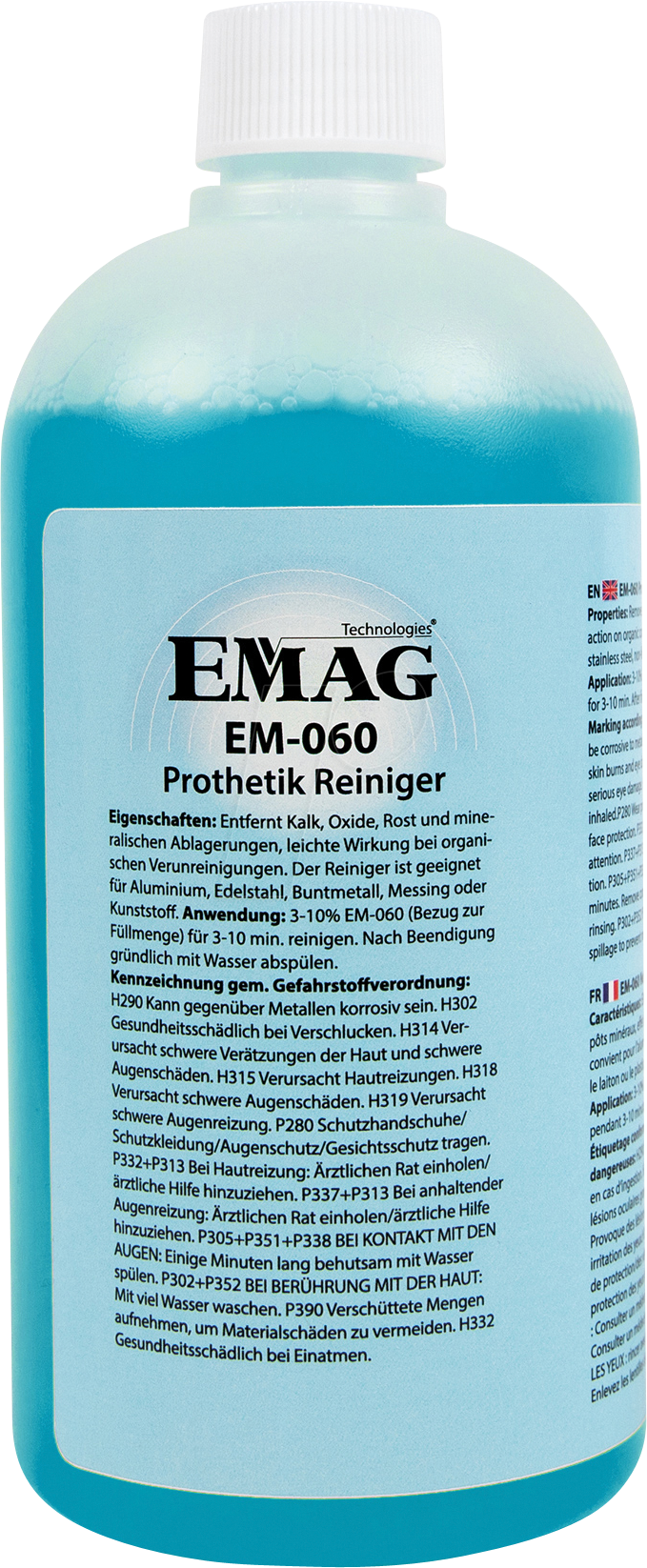 EMAG EM060 - Ultraschall-Reinigungskonzentrat, Prothetic, 500 ml von EMAG