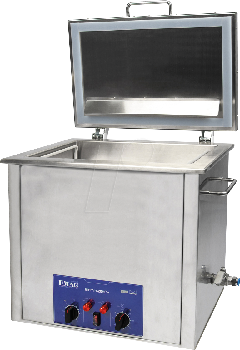 EMMI 420 HC+ - Ultraschallreiniger, 42 l , 1020 W, mit Heizung, Edelstahl EMMI 420 HC+ - Ultraschallreiniger, 42 l , 1020 W, mit Heizung, Edelstahl von EMAG