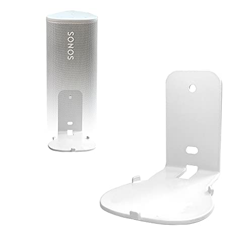 EMAQUIN Wandhalterung für Sonos Roam/Sonos Roam SL Lautsprecher(Kompatibel mit Sonos Roam/Sonos Roam SL,Wandhalterung,Einzelstück,Weiß) von EMAQUIN