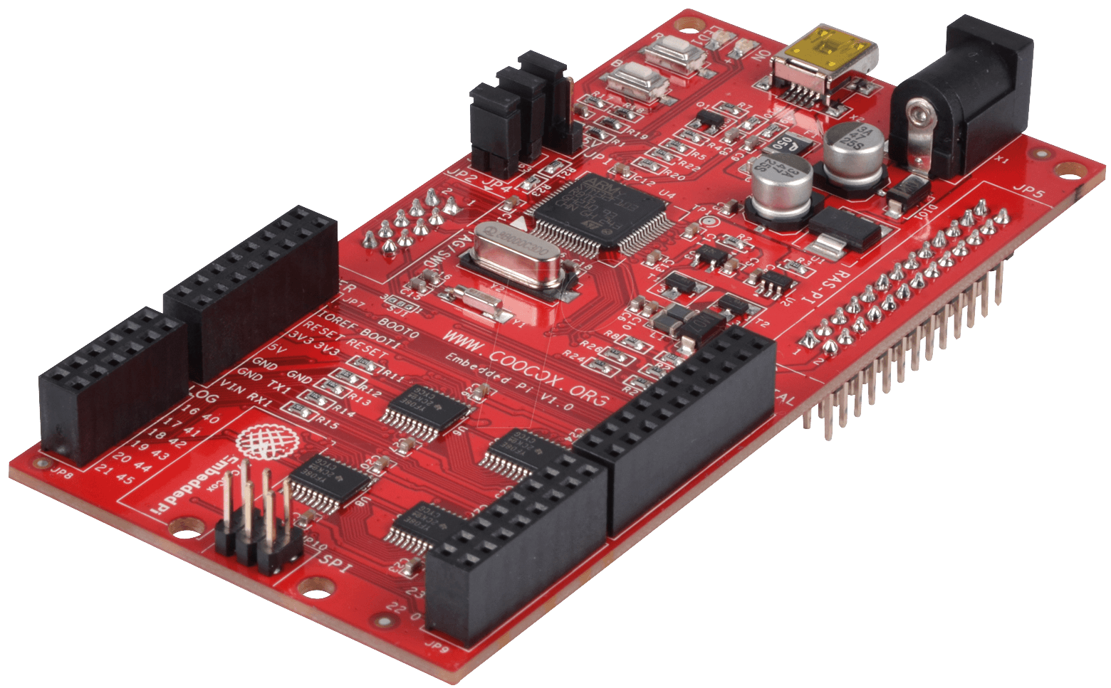 RASPBERRY IBOARD - Raspberry Pi Shield - E/A-Erweiterung, Arduino von EMBEST