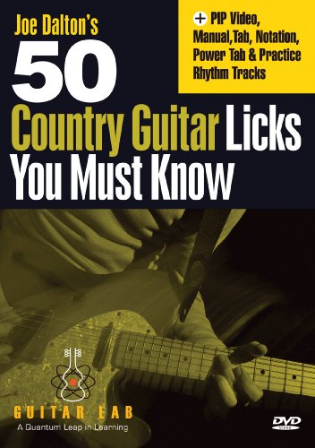 50 COUNTRY LICKS YOU MUST KNOW! [DVD] (2009) Various (japan import) von EMEDIA