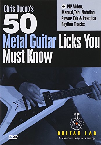 50 Metal Licks You Must Know [DVD] [Region 1] [NTSC] [US Import] von EMEDIA