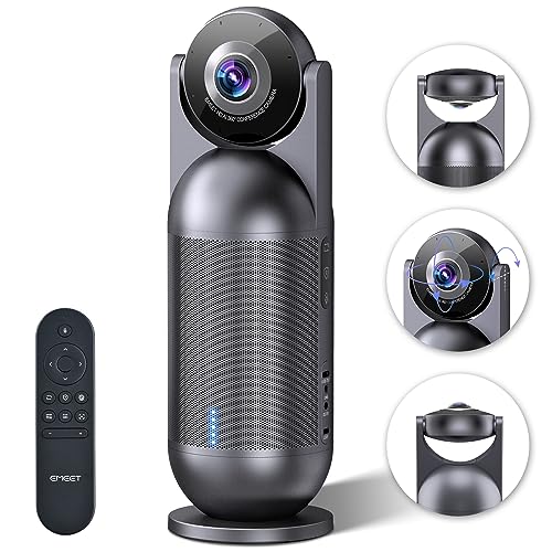 EMEET Videokonferenzkamera – 1080P HD Meeting Capsule, 360° Webcam Automatische Rauschunterdrückung/Intelligente Sprachgesichtserkennung/5 Modi, Professionell für Firmen-Heimkonferenzen EMEET Videokonferenzkamera – 1080P HD Meeting Capsule, 360° Webcam Automatische Rauschunterdrückung/Intelligente Sprachgesichtserkennung/5 Modi, Professionell für Firmen-Heimkonferenzen von EMEET