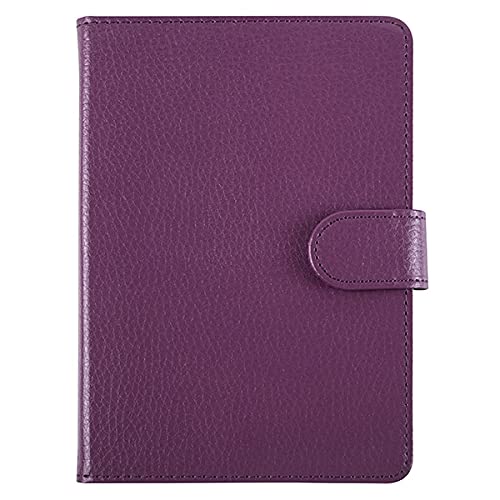 1fortunate Hüllen for Sony Ebook PRS-T2, Ereaeder Case Magnetischer Schließung Pu. Leder Schutzhülle Hautbezug Fall for Sony PRS T2 (Farbe : Purple) von EMFYL