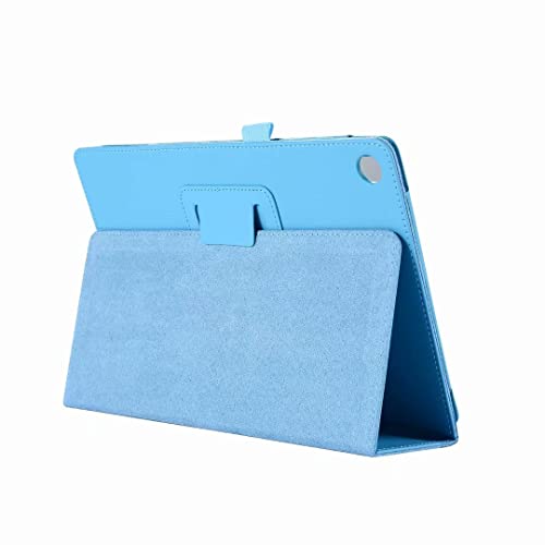 EMFYL 1fortunate Hüllen for Lenovo-Tab 4 8 TB-8504X, Pu. Lederständerabdeckung Tablet-Flip-Abdeckung for Lenovo Tab4 8 TB-8504F TB-8504N TB-8504 (Farbe : Himmelblau) von EMFYL