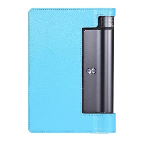 EMFYL 1fortunate Hüllen for Lenovo Yoga Tab 3 Pro 10.1 Yt3-x90f / m, Tablet Leder Cover Stand Cover Case for Lenovo Yoga Tab3 Yt3-x50f. Plus Yt-x703l. (Farbe : Blau, Größe : Yoga YT3-X90F 10.1in) von EMFYL