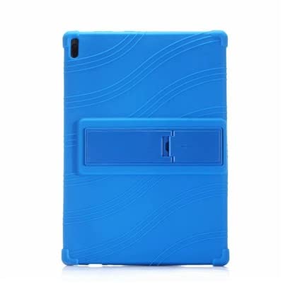 EMFYL 1fortunate Hüllen for Lenovo. Tab 4 10 TB-X304F TB-X304N TB-X304L, Soft Case-Silikon-Stehkoffer for Lenovo-Tab 4 10 Plus TB-X704L TB-X704F / N (Farbe : Dunkelblau) von EMFYL