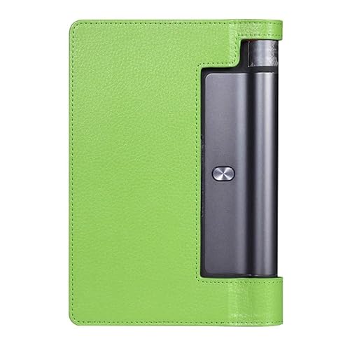 EMFYL Fall for Lenovo Yoga Tab 3 8.0 YT3-850F 850M, PU Lederabdeckungstablet-Lederabdeckung for Yoga-Tab 3 Pro 10.1 Plus YT3-X50 X90F YT-X703 (Farbe : Grün, Größe : Yoga YT-X703F 10.1) von EMFYL