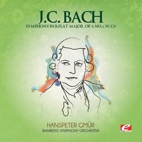 J.C. Bach: Symphony in B-Flat Major, Op. 9, No. 1, W. C17 (Digitally Remastered) von EMG Classical