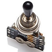 EMG 3-Position Toggle Black Solderless Pickup Switch EMG 3-Position Toggle Black Solderless Pickup Switch von EMG