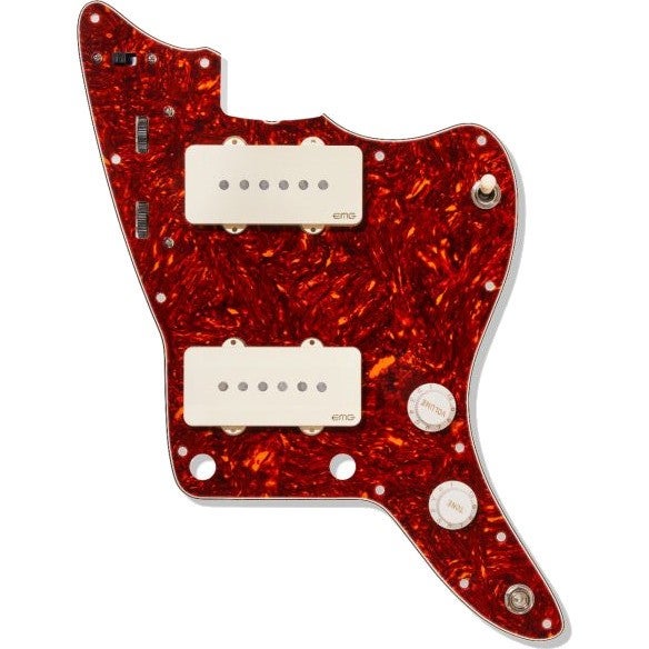 EMG JMaster Pickguard System Ivory Active Pre-wired Pickup Set EMG JMaster Pickguard System Ivory Active Pre-wired Pickup Set von EMG
