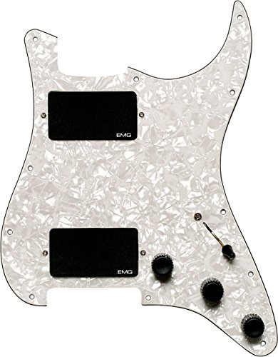 EMG KH 21 Kirk Hammett Set perloid Pickguard weiß von EMG