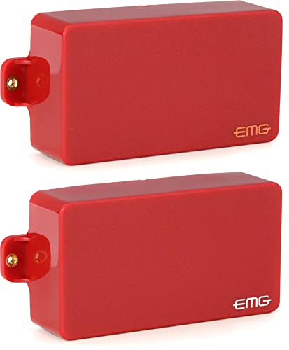 EMG Pickups »GH SET - GARY HOLT SIGNATURE - RED« Pickup-Set für E-Gitarre | PU: 81/89R | Farbe: Rot von EMG