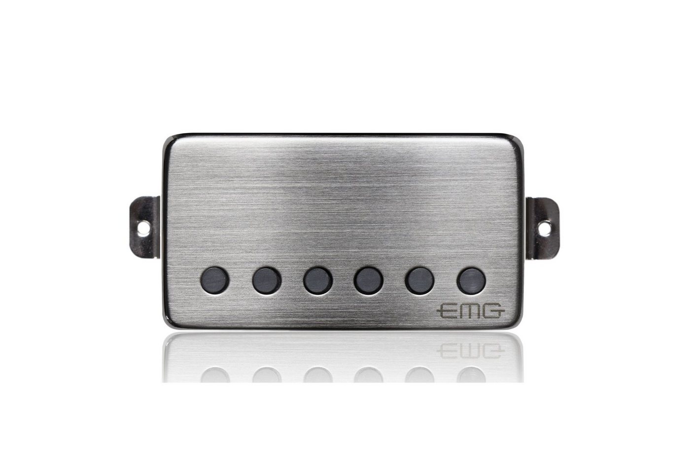 EMG Tonabnehmer, (57 Brushed Chrome), 57 Brushed Chrome - Humbucker Tonabnehmer für Gitarren von EMG