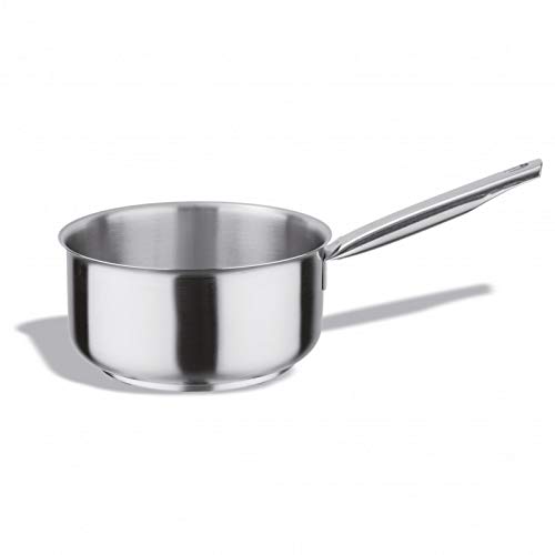 720042 Pujadas CNS 18/10 Stielkasserolle, 3.0L Kapazität, 20cm Durchmesser, 10cm Höhe von EMGA