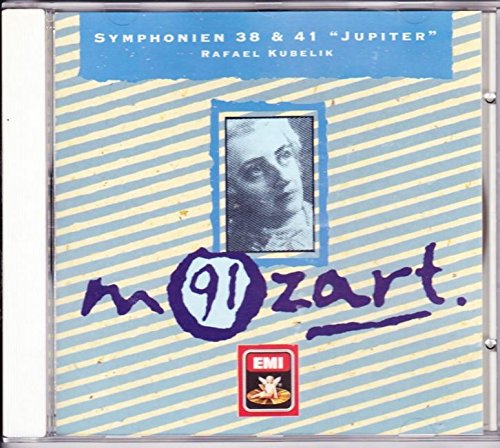 1-CD MOZART - SYMPHONIES 38 & 41 - RAFAEL KUBELIK / WIENER PHILHARMONIKER von EMI Classics