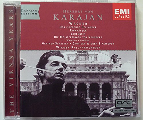 Herbert von Karajan: The Wiener Years - Wagner: Opera Choruses from Hollander, Tannhauser, Lohengrin, Meistersinger - inc. First Release on CD / 1997 EMI von EMI Classics