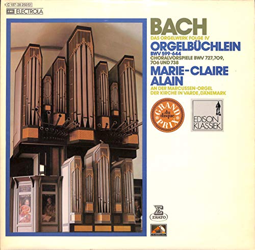 Bach: Das Orgelwerk Folge 4, Orgelbüchlein BWV 599-644 - 1C 187-28 250/51 - Vinyl LP von EMI Electrola