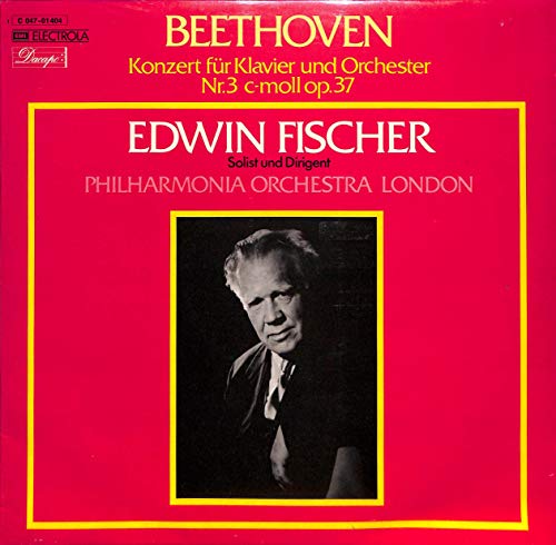 Beethoven: Konzert für Klavier und Orchester Nr.3 c-moll op.37 - 1C 047-01404 - Vinyl LP von EMI Electrola
