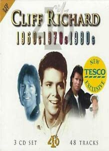 Cliff Richard 1960s 1970s 1980s 3-CD Boxed Set von EMI RECORDS