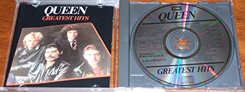 QUEEN. GREATEST HITS. Original 1980's issue 17 track cd album made in the uk. CDP 7 46033 2. von EMI RECORDS