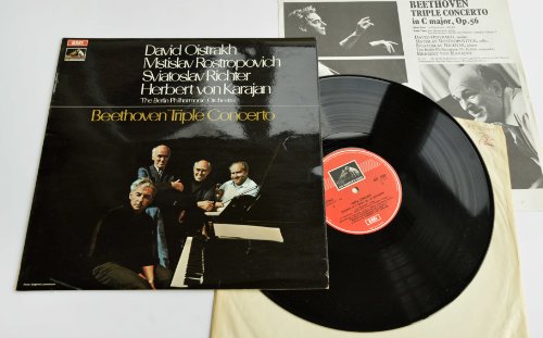 ASD 2582. Beethoven Triple Concerto. Original English stereo LP. von EMI