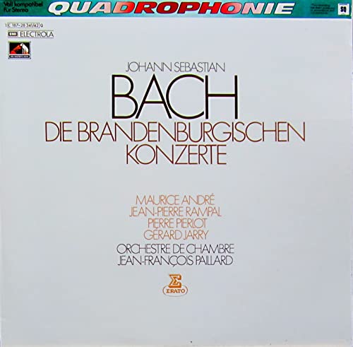 Bach: Die Brandenburgischen Konzerte - 1C 187-28341/42 - Doppel LP von EMI