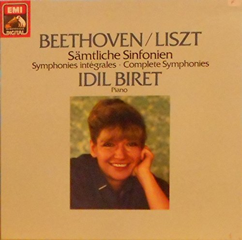 Beethoven / Liszt, Sämtliche Sinfonien für Klavier, Idil Biret (Piano) [6 LPs VINYL-BOX] von EMI