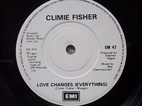 LOVE CHANGES EVERYTHING 7 INCH (7" VINYL 45) UK EMI 1987 von EMI