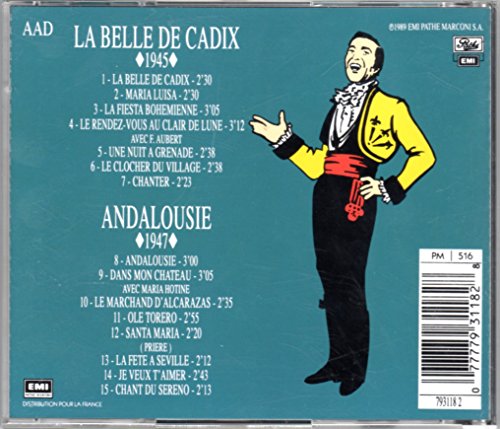 La Belle de Cadix - Andalousie CD von EMI