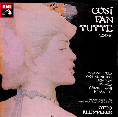 Mozart: Cosi Fan Tutte; opéra-bouffe en deux actes sur un livret de Lorenzo da Ponte - 2C 165-02249/52 - Vinyl Box von EMI