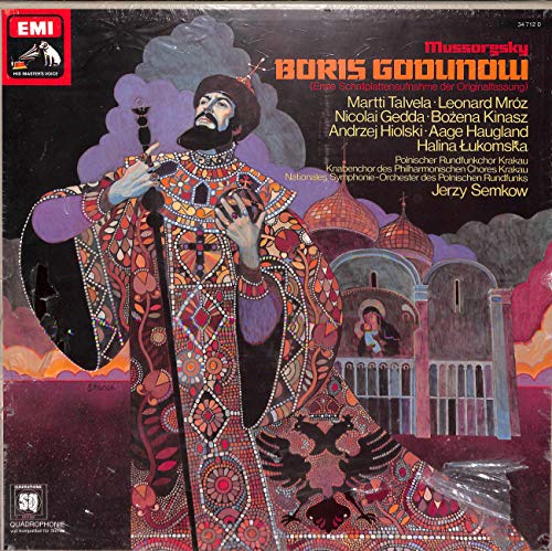 Mussorgsky: Boris Godunow; Erste Schallplattenaufnahme der Originalfassung - 347120 - Vinyl Box von EMI