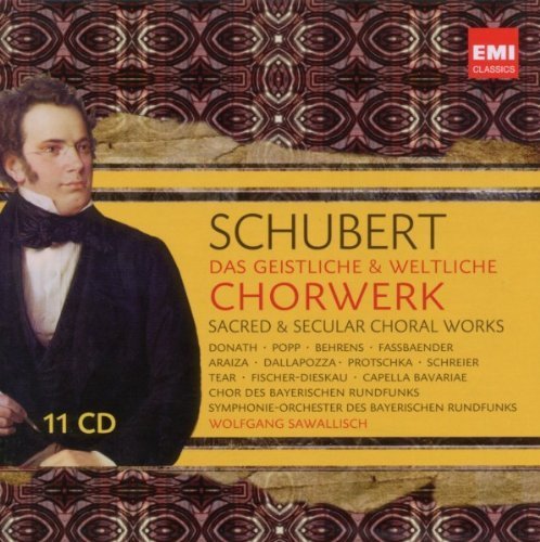 Schubert: Sacred & Secular Choral Works by Wolfgang Sawallisch (2011) Audio CD von EMI