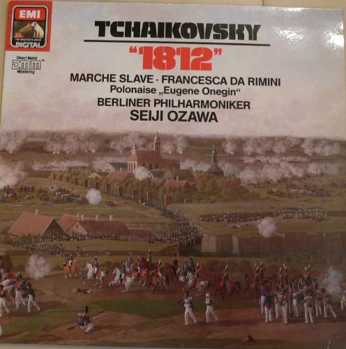 Tschaikowsky "1812". Polonaise aus Eugen Onegin. Slawischer Marsch. Ouverture. Vinyl LP. von EMI