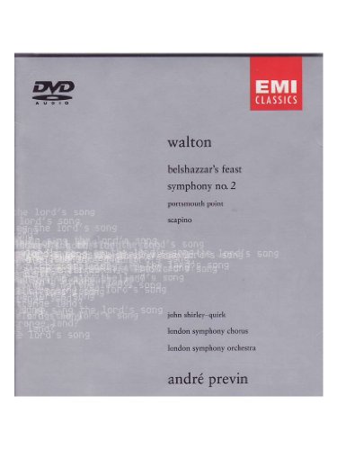 Walton : Belshazzer's Feast, Symphonie n° 2 [DVD audio] von EMI