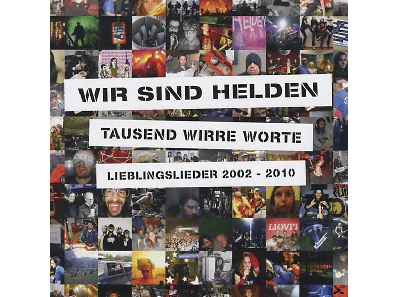 Wir Sind Helden - TAUSEND WIRRE WORTE-LIEBLINGSLIEDER 2002-2010 (CD) von EMI