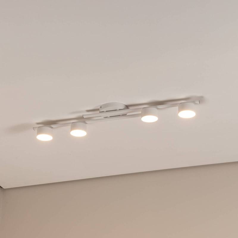 Deckenlampe Fragment, weiß, Länge 86 cm, Metall, 4-flg. von EMIBIG LIGHTING