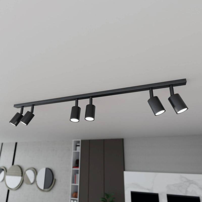 Deckenleuchte Flash, schwarz, 6-flammig, Metall von EMIBIG LIGHTING