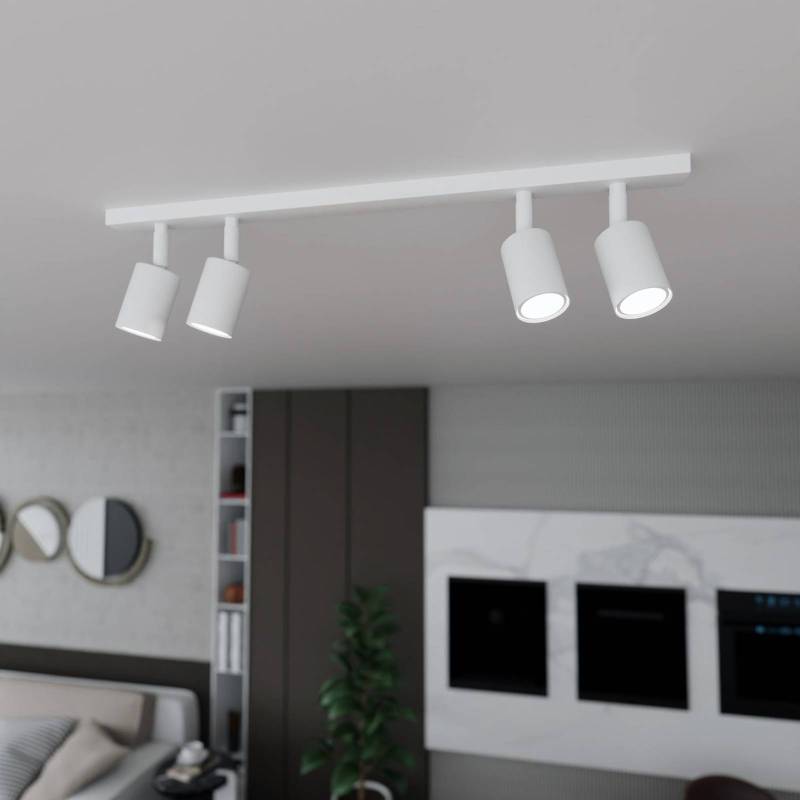 Deckenleuchte Flash, weiß, 4-flammig, Metall von EMIBIG LIGHTING