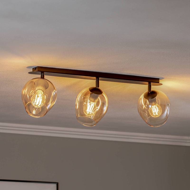 Deckenleuchte Flow 3 dreiflammig amber von EMIBIG LIGHTING