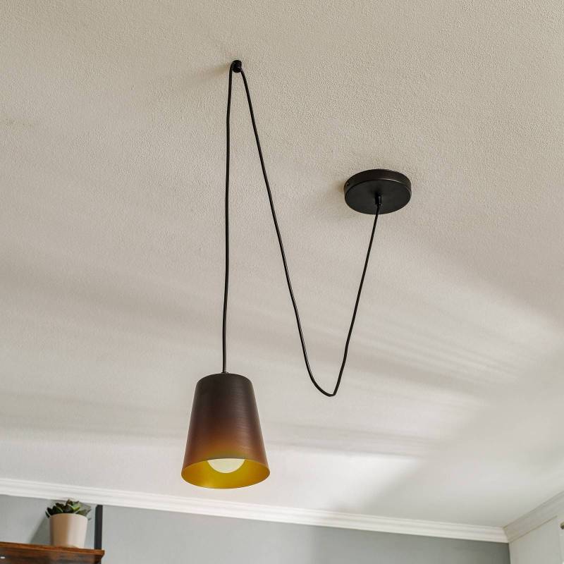 Hängeleuchte Link, einflammig, schwarz von EMIBIG LIGHTING