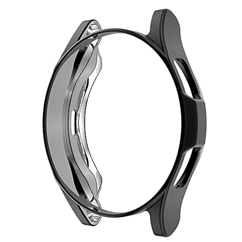 Hülle kompatibel für Samsung Galaxy Watch 4 44mm 40mm Weiche TPU All-Round Schutzhülle mit Displayschutz, Kratzfest (All-Inclusive-Schutzhülle) von EMIOBAND